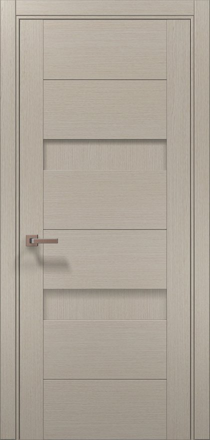 Міжкімнатні двері Папа Карло модель Trend 15, Дуб кремовий, Без скла