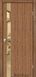 Міжкімнатні двері Korfad модель Glass Loft Plato-02, Дуб браш, Чорний, У колір полотна, Дуб браш