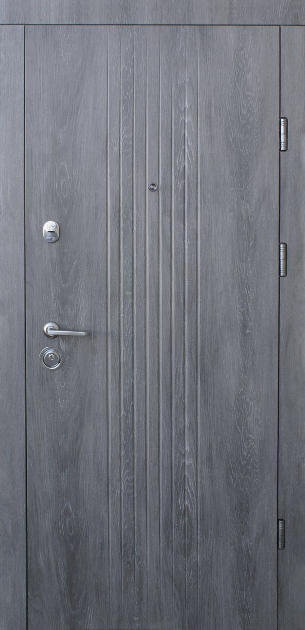 Входные двери Форт серия Трио модель Лайн, 2050*860, Правое