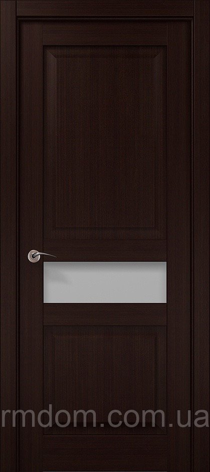 Міжкімнатні двері Папа Карло Cosmopolitan CP-513, Венге Q157, Сатин білий, Венге Q157