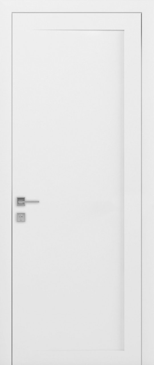 Міжкімнатні двері Rodos колекція Loft модель Arrigo глухі, Білий матовий