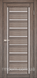 Міжкімнатні двері Korfad Venecia deluxe-01, Дуб грей, Сатин білий, Дуб грей