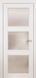Міжкімнатні двері Omega серія Amore Classic модель Рим ПОО, Білий, Сатин білий