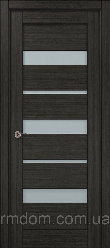 Межкомнатные двери Папа Карло Cosmopolitan CP-522, Дуб серый, Сатин белый