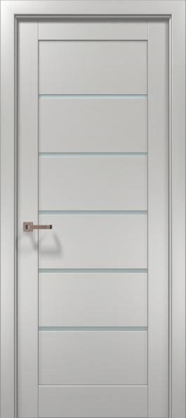 Міжкімнатні двері Папа Карло колекція Optima модель O-04, Клен білий
