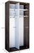 Шафа-купе Braun, Top 2, 2400*1200*450, Дуб крафт білий, Дуб крафт білий, Дуб крафт білий