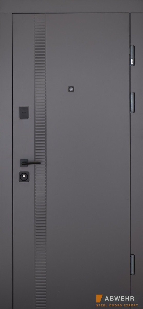 Вхідні двері Abwehr серія Classik модель Rail 510/0, 2050*860, Праве