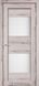Міжкімнатні двері Korfad модель Parma PM-02, Дуб нордік, Сатин білий, Дуб нордік