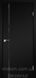 Міжкімнатні двері Korfad модель Glass Loft Plato-09, Super PET чорний, У колір полотна, Super PET чорний