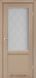 Міжкімнатні двері Leador модель Laura-01, Дуб мокко, Сатин білий, Дуб мокко