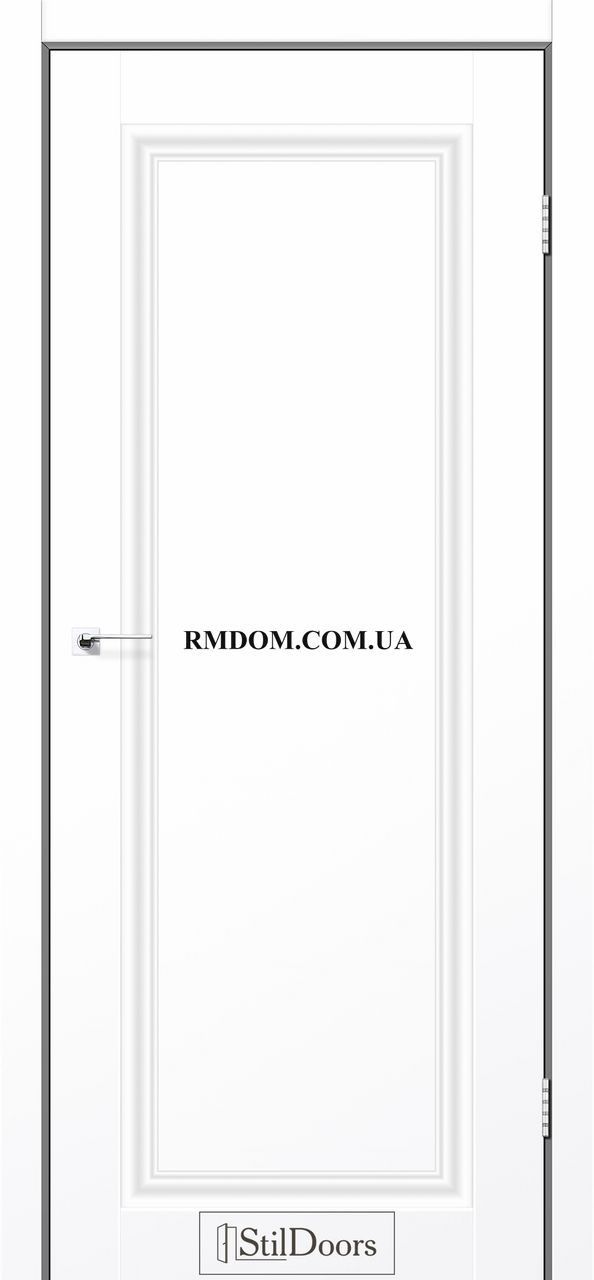 Міжкімнатні двері StilDoors колекція Classik модель Emeli, Білий матовий, Білий матовий