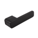 Дверна ручка Linde модель А-2017, Чорний, У колір ручки